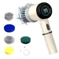 Laai beeld in Galery-kyker, Wireless Electric cleaning brush powerful IPX7 waterproof USB rechargeable automatic handheld cleaner multi function household