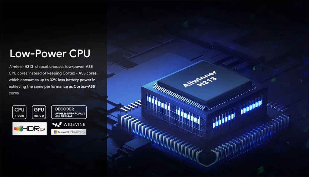 2024 Mortal T1 TV Box Android  Allwinner H313 Quad Core HDR10+ 4K 2GB RAM 8GB 16GB ROM 2.4G&5G Wifi Home Theater Media Player