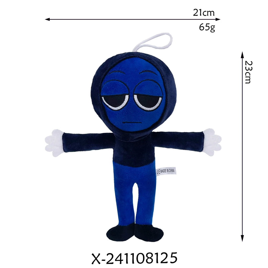 Sprunki Plush Toys Sprunki  Plush Doll Sprunki Game Cartoon Pillow Kids Birthday Gifts Stuffed Dolls Christmas Gift