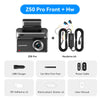 2025 New DDPAI Dash Cam Z50 Pro 4K Car DVR Night Vision 5GHz Wi-Fi GPS ADAS 24h Parking mode Support Front and Rear Camera