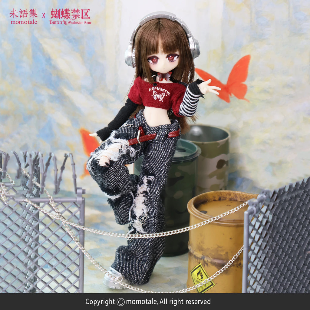 Kawaii Momotale 8-Point Mjd Movable Doll Girl Body Series Trendy Anime Figurines Collectable Ornaments Girl Heart Toys