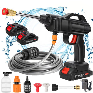 50Bar Cordless High Pressure Cleaner Washer Spray Water Gun Car Wash Pressure Water Cleaning Machine for Makita 21V Battery