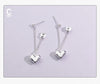 Geometric Heart-shaped Earrings For Women Girls Fashion Hollow Heart Hoop Earrings Jewelry Accessories