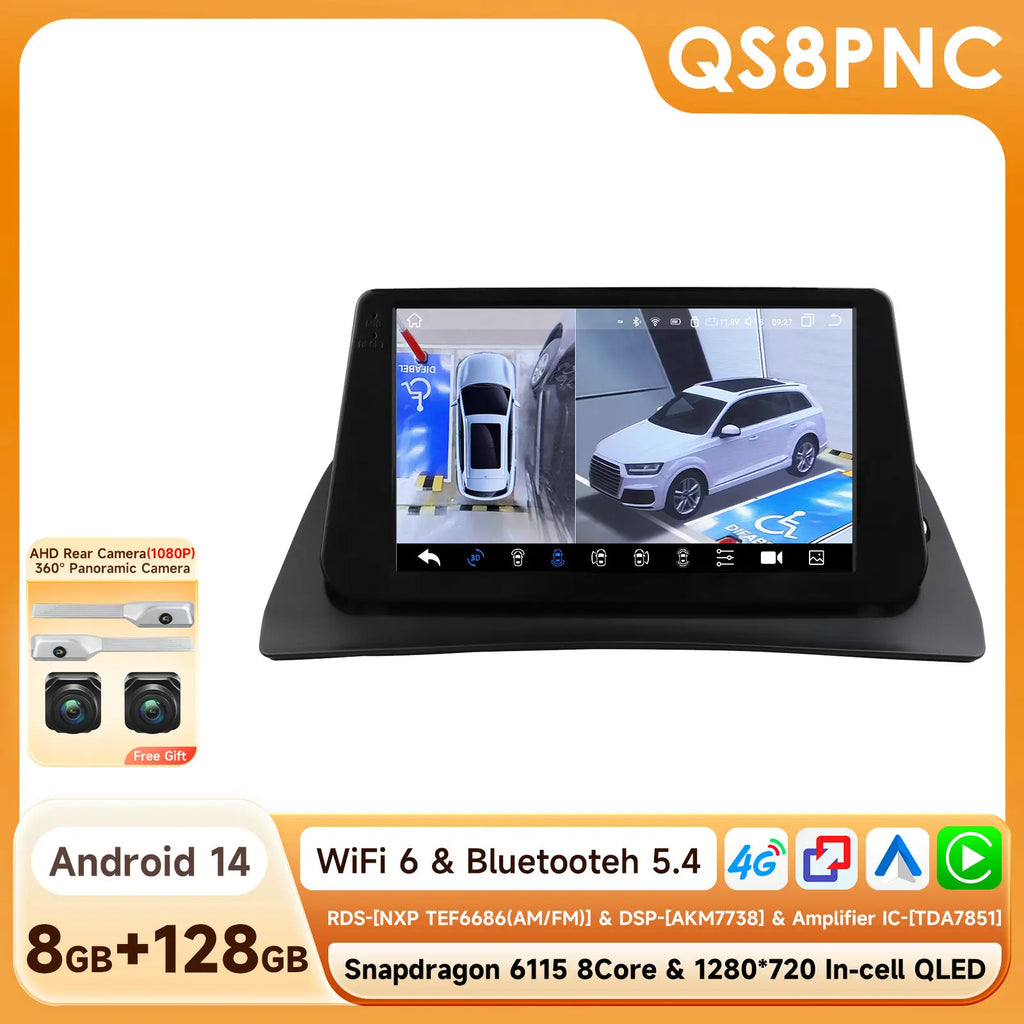 Hizpo Car Radio Android Auto For Renault kangoo 2009-2018 Multimedia Player Carplay GPS Intelligent System NO 2DIN DVD Head Unit