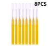 8-40PCS Interdental Brushes Dental Floss Toothpick Orthodontic Braces Brush Tooth Cleaning Tool Teeth Oral Care