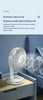 Fans Portable Desktop Fan Home Office Dormitory USB Rechargeable Small Electric Fan Air circulators High Wind Table Fan 7200mAh