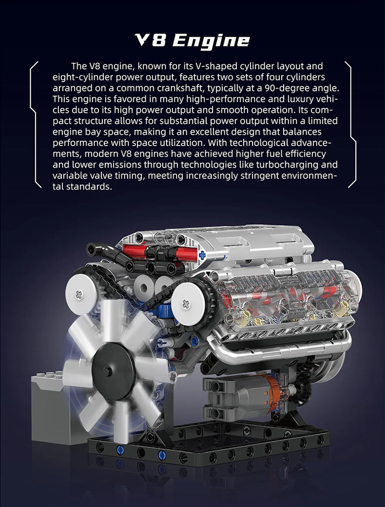 Mould King 10131 Technical Car Building Block Motorized BGT Supercar With W16 Engine Building Block Brick Kids Christmas Gift