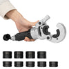 Hydraulic Pump Crimping Pliers 6T with 9 Dies for Stainless Steel Pipe Copper Tube PEX PB Press V12-28mm  TH16-32mm Set