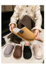 Winter Warm Slippers Men House Non Slip Soft Shoes Comfortable Flat Heel Home Indoor Bedroom Plush Slippers Bedroom Female shoes