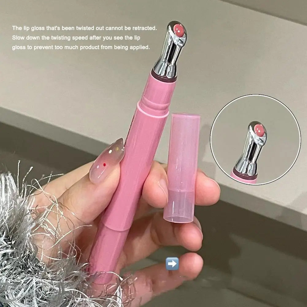 Lip Gloss Vitamin E Lip Serum, Hydrating & Plumping Tinted Lip Gloss, Moisturizing Lip Balm For Glossy Sheer, Smooth Lips