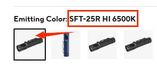 ACEBEAM EC20 new released Led flashlight EDC LUXEON HL4X Leds 2800 lumens 340 meters 18650 battery multi-color auxiliary lights