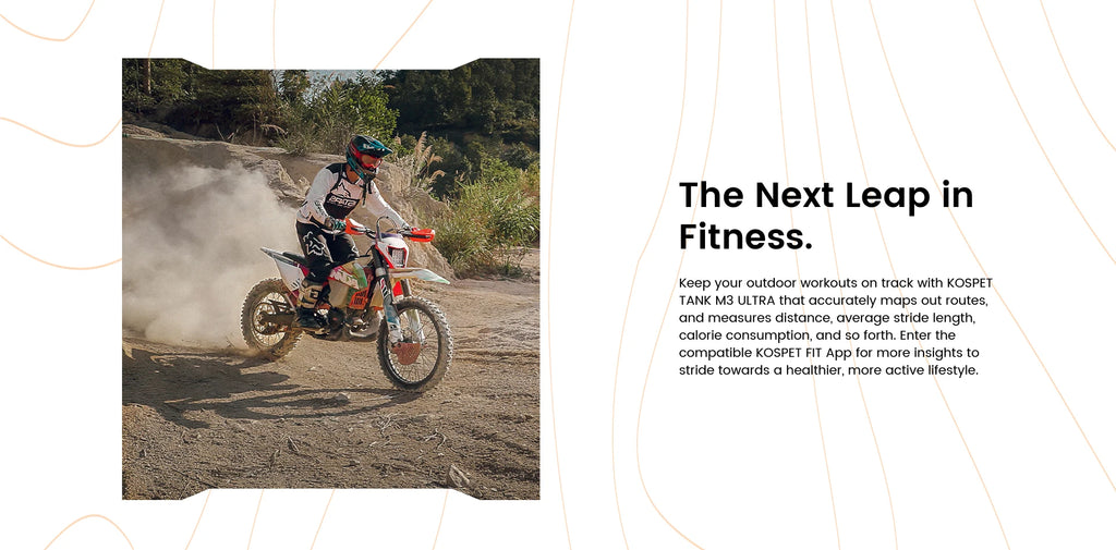 2025 KOSPET TANK M3 Ultra GPS Smartwatches Men Women Waterproof Smart watch 480mAh Digital Fitness AOD Male Electronic Watches