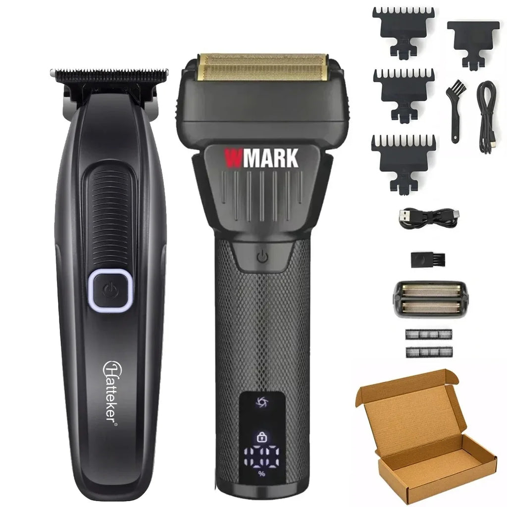 WMARK NG-7982 BRDCLIP FA-1981 Professional Electric Hair Clipper Hair Trimmer for Man Electric Shaver 9000/7500RPM Barber Shop