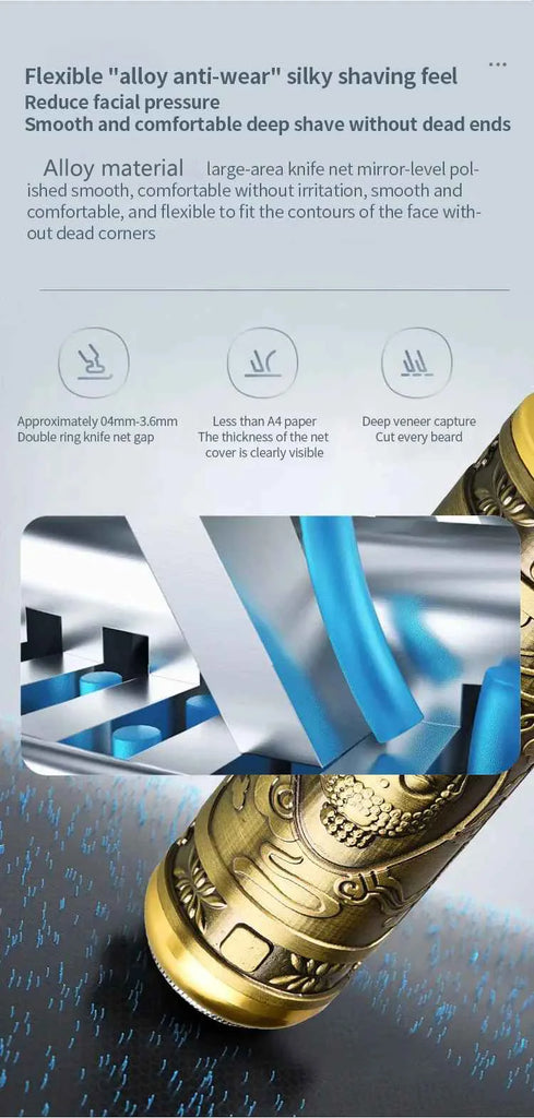 Mini Electric Razor Shavers For Men Waterproofshavers Irritation-Free Shave Comfortably Close Shave Shavers Razors Shaving