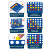 The Classic Game Of Connect 4  Game For 2 Players; Connect 4 Grid Get 4 In A Row Game For Kids Ages 6 And Up Backyard Games For