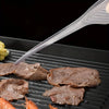 1pc, Stainless Steel Non-Slip Yakiniku BBQ Tongs, Food Clip, Meat Clip, Ice Clip, Kitchen Gadgets, Kitchen Tools (Silvery)