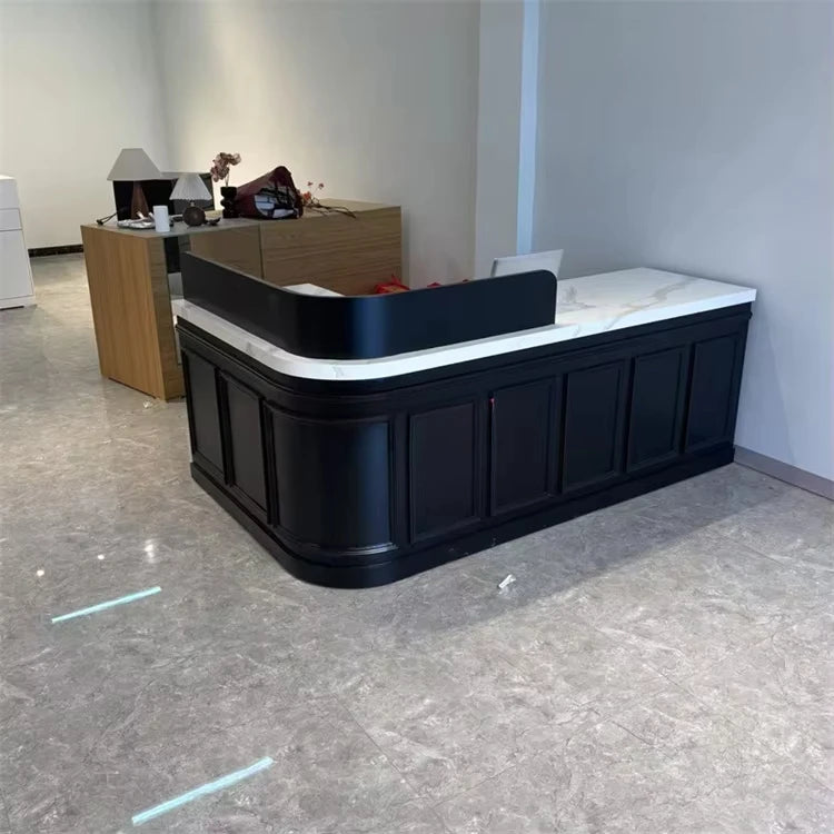 Beauty Luxury Front Desk Sport Center Reception Desk Modern Design Reception Desk For Beauty Salon With Cheap Price