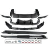 For BMW X5M F85 Body Kits Front Lip Rear Spoiler Side Skirts Carbon Look 2014-2018