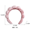 Velvet Hair Band High Skull Top Sponge Fried Dough Twists High Sense Hair Band Hair Accessories Solid Color Hair Band