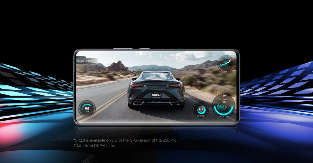 2025 New DDPAI Dash Cam Z50 Pro 4K Car DVR Night Vision 5GHz Wi-Fi GPS ADAS 24h Parking mode Support Front and Rear Camera