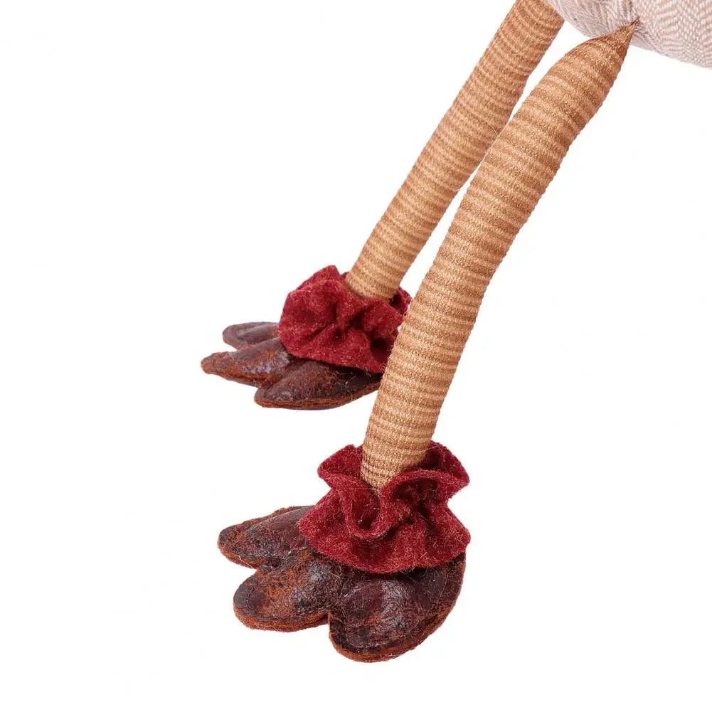 Thanksgiving Decor Turkey Plush Cute Stuffed Animal Fall Decorations For Home Holiday Party For Fall Autumn Harvest Home Table