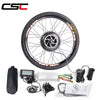 CSC Electric bike Conversion Kit Rear 48V 1000W 1500W hub Motor Wheel gearless 26" 27.5" 29inch SUN RINGLE rim for EBIKE
