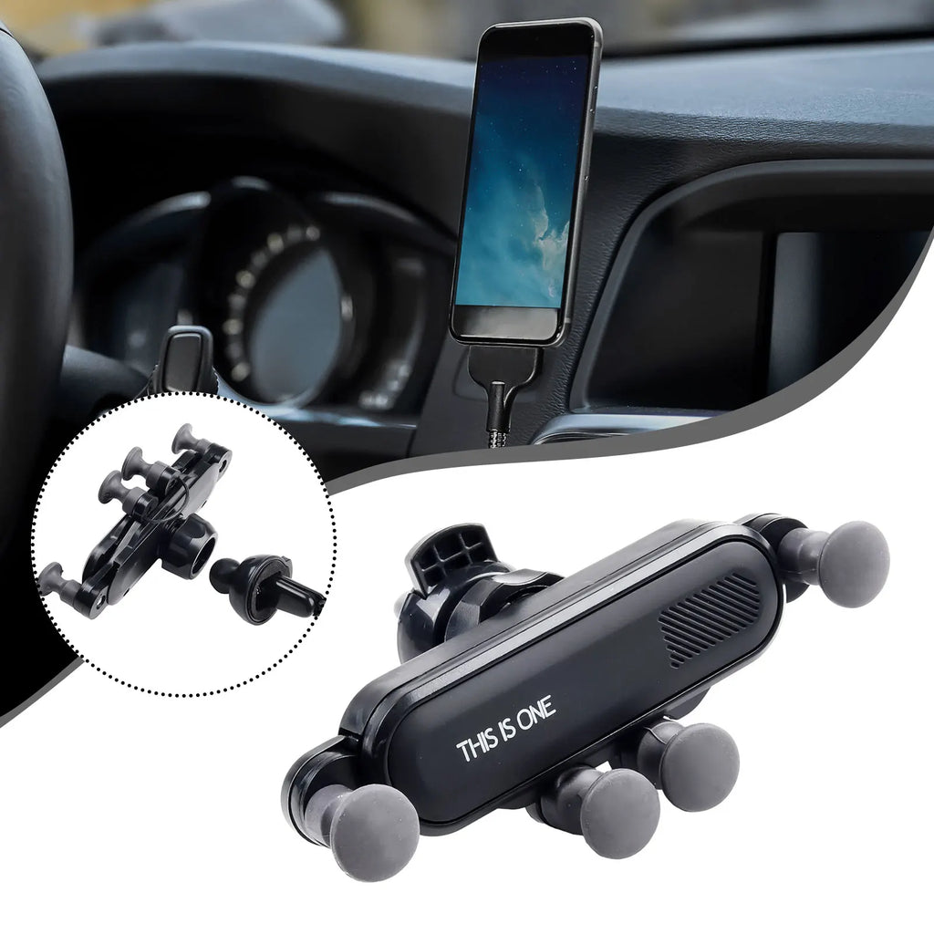 Maximum Safety Car Mobile Phone Holder  5 Point Support Design  Stable and Anti Slip  Fits 4 7 6 5 inch Smartphones