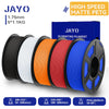 JAYO PETG 3D Filament 1.75MM High Speed PETG 3D Printer Filament 4Rolls High Flow Speedy Matte Effect 3D Printing Mateials