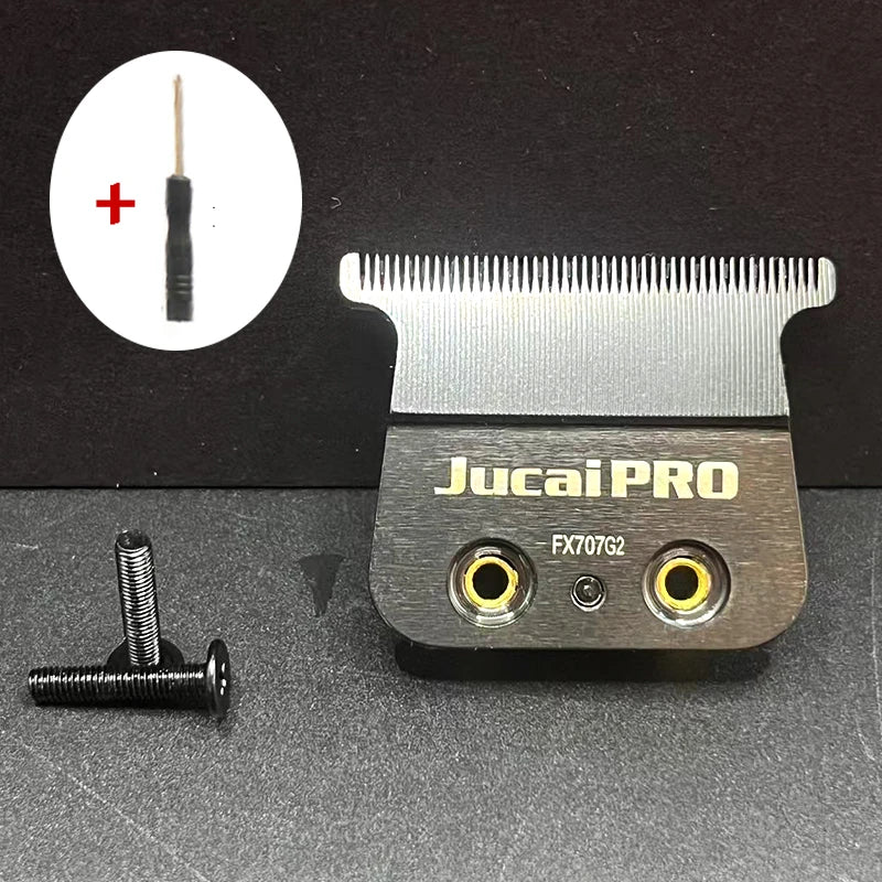 Jucai PRO Blade Original High Carbon Steel Titanium Coated FX707G2 Bit for Jucai PRO F7878 FF1T Trimmer High Quality DLC Blade