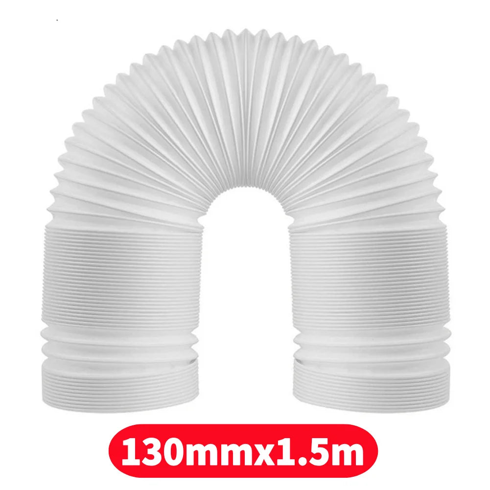 13/15cm Portable Air Conditioner Exhaust Pipe Hose Interface Connector 1.5/2M Portable Flexible Conditioner Exhaust Hose Tube ﻿