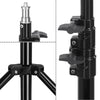 Heavy Duty Metal 2m 2.4m 2.8m Tripod Light Stand Max Load to 5KG Tripod for Photo Studio Softbox Video Flash ReflectorLighting