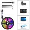 Smart RGB 5050 LED Wall Strip Lights Bluetooth Music Sync APP Remote Flexible Ribbon for TV Backlight Bedroom Home Party Decor