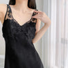 Sexy Lace Wedding Nighty&Robe Set Dress New Women Nightwear Suspender Nightgown Chemise Sleepwear Lingerie Silk Satin Home Wear