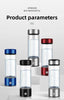 Portable Electric Hydrogen Generator Water Cup Filter Ionizer Maker Hydrogen-Rich Water Cup Anti-Aging Hydrogen Water Bottle