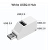 USB 3.0 HUB Adapter Extender Mini Splitter Box 1 to 3 Ports High Speed USB 2.0 For PC Laptop U Disk Card Reader