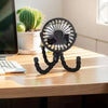 Mini Octopus Fan Baby Stroller Fan Hand Held USB Charging Bladeless Small Folding Fans Mini Silent Table Outdoor Cooler