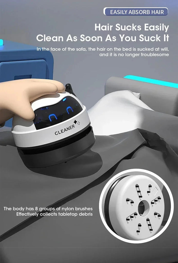 Desk Table Dust Vacuum Handheld Mini Vacuum Cleaner USB Table Sweeper Home Office Desktop Pencil Crumbs Cleaner Vacuum Cleaner