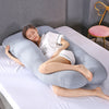 Maternity Pillowcase Pure Cotton Printing Cushion Cover U-Typ for Pregnant Women  (Pillow Core Not Included)