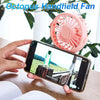 Mini Octopus Fan Baby Stroller Fan Hand Held USB Charging Bladeless Small Folding Fans Mini Silent Table Outdoor Cooler