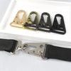 2/4/10Pcs Meetee 25/32/38mm Metal Buckles Bag Strap Snap Trigger Hook Dog Collar Clasp Carabiner Buckle DIY Hardware Accessories
