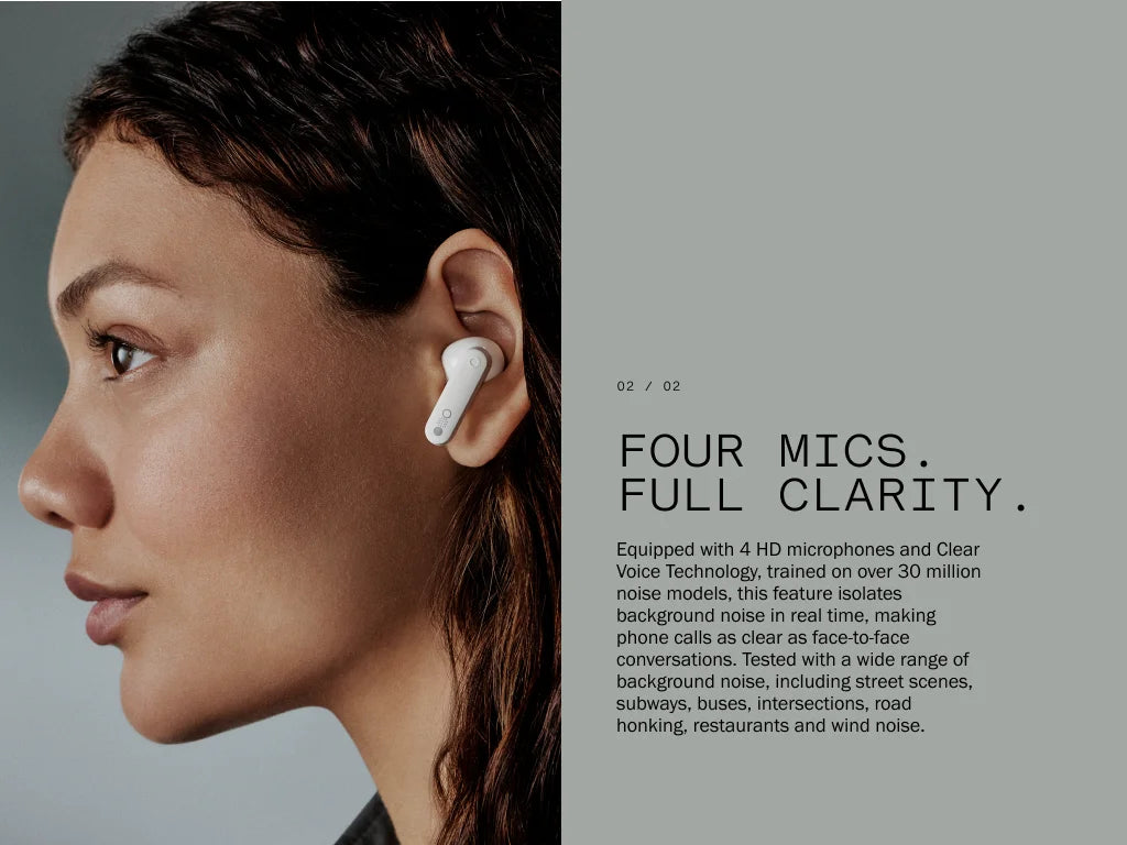 Global Verison CMF by Nothing Buds 42dB Active Noise Cancellation ANC with Transparency Mode IP54 Ultra Bass Technology 2.0