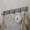 Punch-free wall-mounted living room clothes hanger load-bearing hook towel bathroom wall strong adhesive hanger