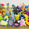 Pokemon Plush Toys Colorful Black Pikachu Aerodactyl Dragonite Charmeleon Lapras  Peluche Charizard Gengar Mewtwo Stuffed Doll
