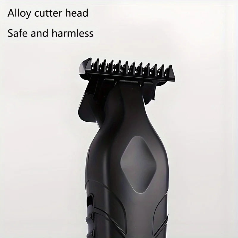 Men's Hair Clippers Trimmer Set - USB Rechargeable Lithium Battery ABS Body,Cordless Barber Clipper Haircut Grooming Kit