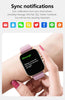 PHONEPACE Smart Fitness Tracker Bracelet with Color Screen Health Reminders Exercise Step Counting Information Notifications