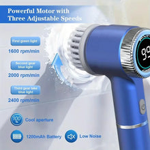 Laai beeld in Galery-kyker, Wireless Electric cleaning brush powerful IPX7 waterproof USB rechargeable automatic handheld cleaner multi function household