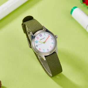 New children's watches for boys and girls, fashionable for students high-quality quartz watches for children, birthday or holid