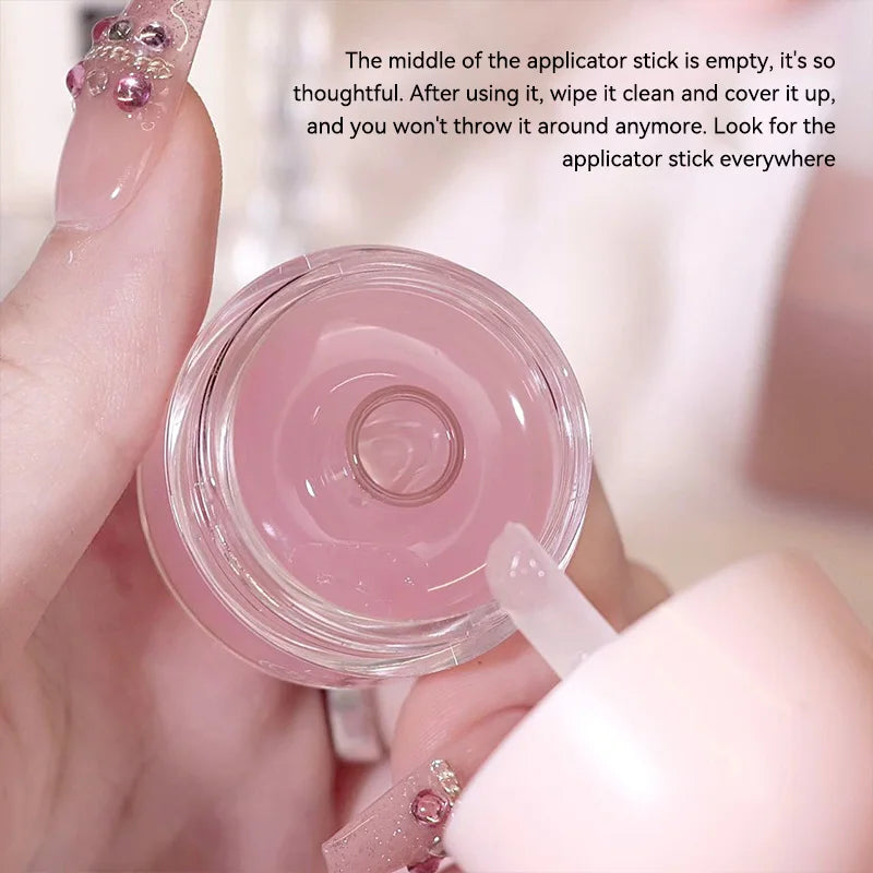 Leeinto Plant Essence Lip Care Set: Moisturizing, Long-Lasting Nourishment, Gentle Formula, Lightweight Texture, Lip Gloss, Lip Mask, Enhances Complexion, Pre-Makeup Primer, Essential for Daily Commuting and Dating, Night Car