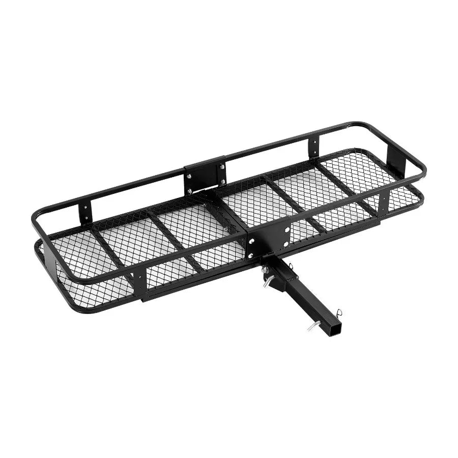 500 lbs Hitch Cargo Carrier Folding Hitch Cargo Carrier for 2 Receiver
