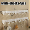 Punch-free wall-mounted living room clothes hanger load-bearing hook towel bathroom wall strong adhesive hanger